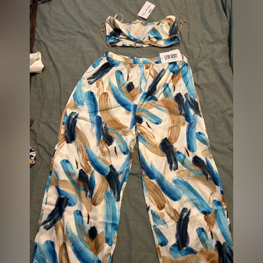 12th Tribe Halter Top and Pants